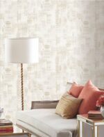 cream golden wallpaper roll, abstract geometric wallpaper, minimalist wall sticker, luxury vinyl wallpaper, peel and stick wall covering, waterproof wallpaper, cream gold wall design, living room wallpaper, bedroom modern wallpaper, office interiors wallpaper, removable vinyl wall sticker, elegant cream wallpaper, golden geometric design wallpaper roll.