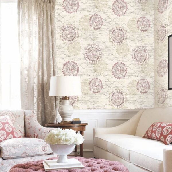 mandala wallpaper, decorative wallpaper roll, floral wallpaper design, living room wall sticker, peel and stick wallpaper, waterproof vinyl wallpaper, bedroom wall décor, designer wallpaper India, premium wall sticker, modern ethnic wallpaper, traditional mandala design wallpaper, DIY wallpaper roll, easy stick wall covering.