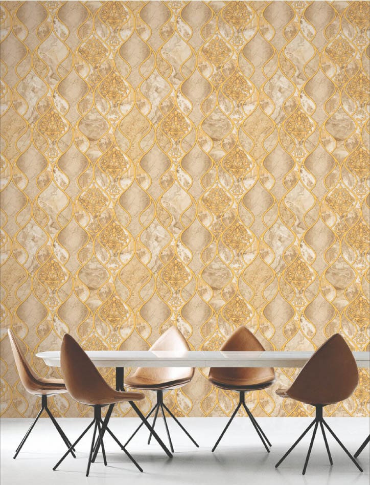 golden beige wallpaper, geometric abstract wallpaper, luxury wall covering, peel and stick wallpaper India, waterproof vinyl wall sticker, bedroom wall décor wallpaper, living room wallpaper roll, self adhesive wall covering, modern wallpaper design, textured vinyl wallpaper India, DIY home décor wallpaper.