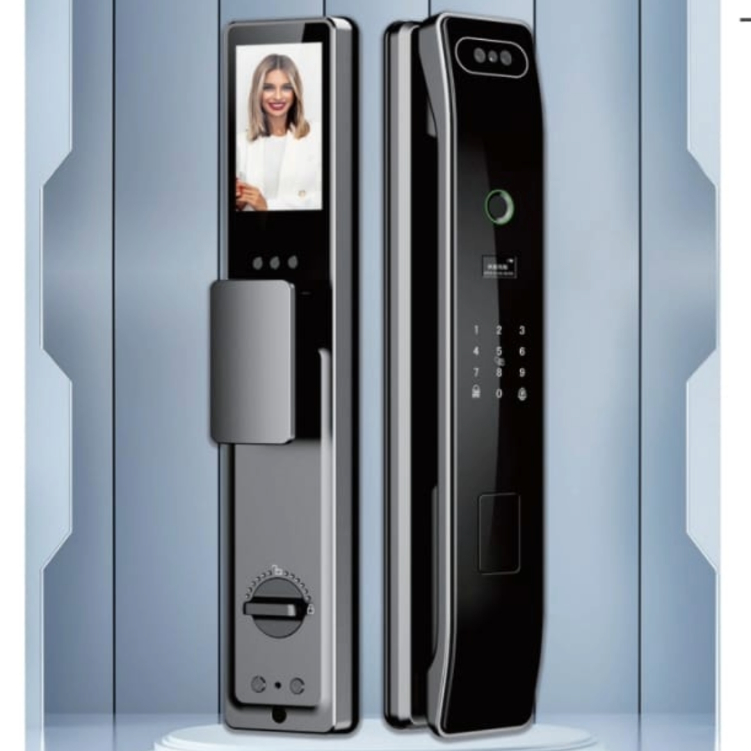 The BECK V10-1 Smart Fingerprint Lock combines advanced technology with modern design to deliver high-level security and convenience. Built with a durable aluminium alloy body and Class C cylinder, this lock ensures long-term reliability with a service life of 200,000+ operations. It supports 5 unlocking methods: Fingerprint, Password, IC Card, Mechanical Key, and App control. The premium variant also includes 3D face recognition for an added layer of biometric security. With NFC support, Type-C emergency charging, and low-battery alerts, the V10-1 is an ideal choice for homes, offices, and apartments. Key Points: Material: Aluminium Alloy durable body Service Life: 200,000+ uses Unlocking Options: Fingerprint, Password, IC Card, Mechanical Key, App (V10-1) Optional Feature: 3D Face Recognition (Model with Face Unlock) Mortise: 6068 mortise with Class C Cylinder for high security Battery Type: Rechargeable Lithium Battery Battery Capacity: 4200mAh Charging Port: Type-C USB emergency charging NFC: Supported Low Battery Alert: Yes Dimensions: 414mm × 74mm (front), 421mm × 79mm (back) Variants: V10-1 (With 3D Face) | V10-1 (Without 3D Face)