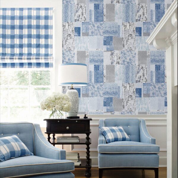 Patchwork Design Wallpaper